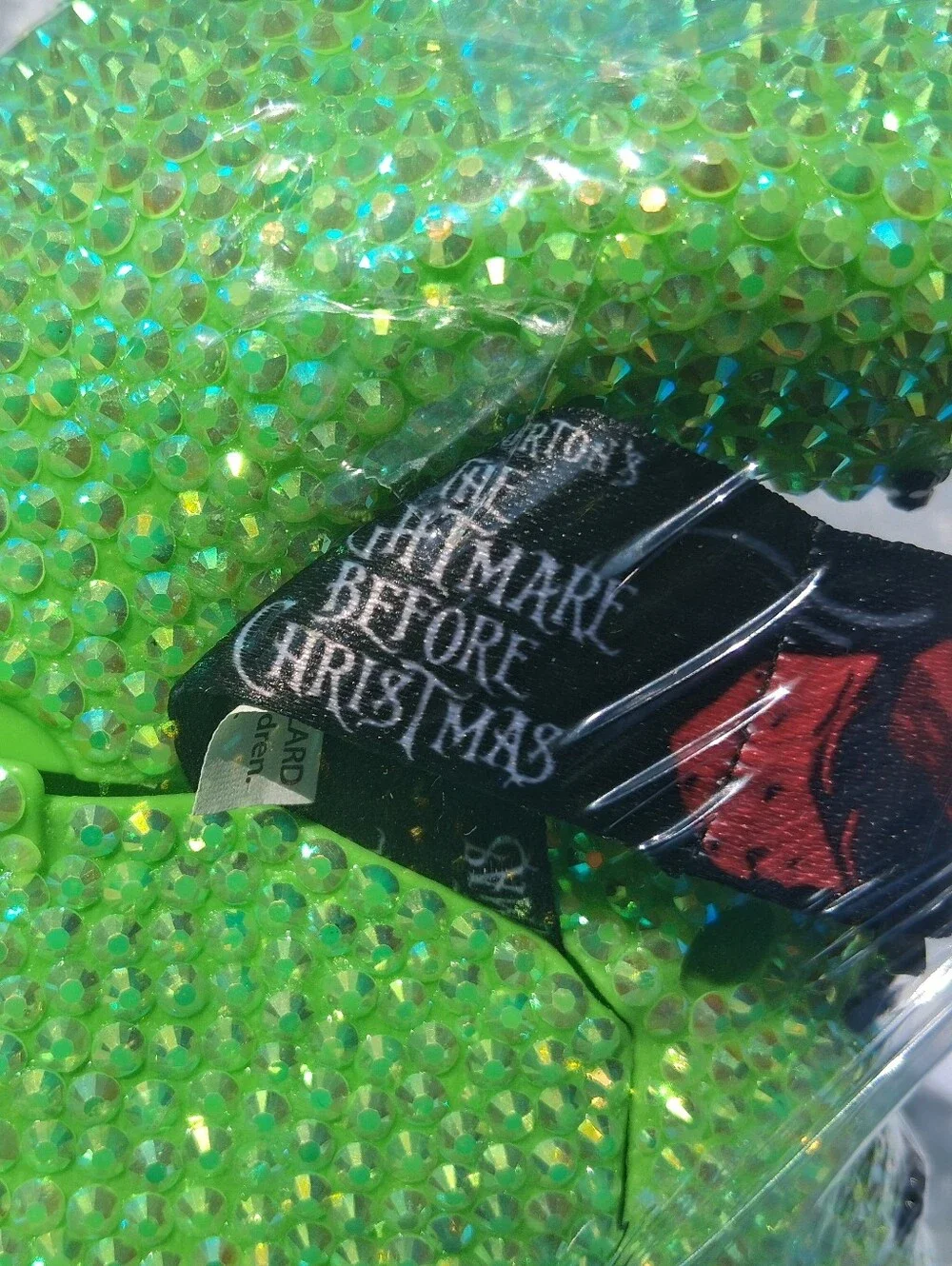 Rhinestoned Nightmare Before Christmas Oggie Boogie Light Up Popcorn Bucket